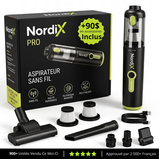 Aspirateur Sans-Fil NordiX