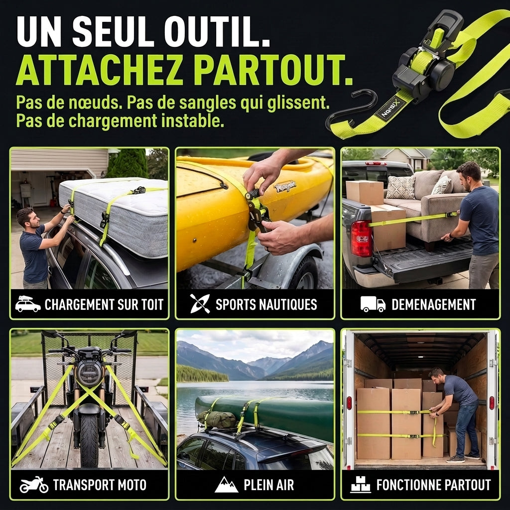 Straps Rétractables