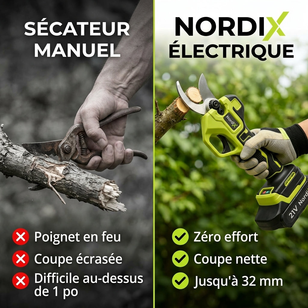 Sécateur Électrique NordiX