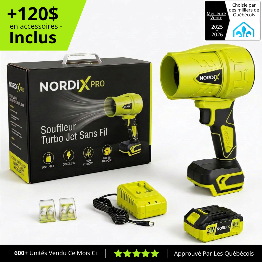 Souffleur Turbo Jet Sans Fil