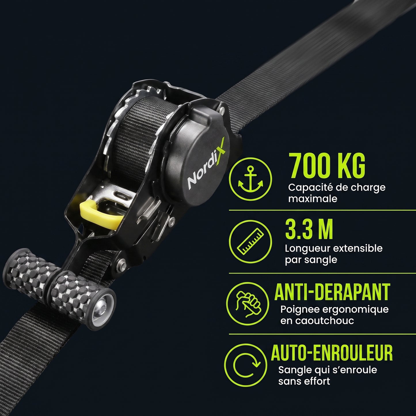 Straps Rétractables