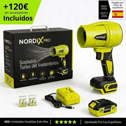 Soplador Turbo Jet Inalámbrico