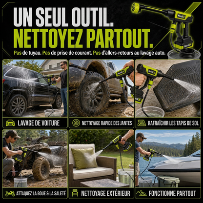 Nettoyeur Haute Pression sans Fil
