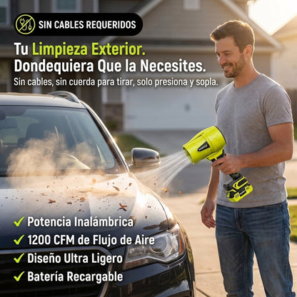 Soplador Turbo Jet Inalámbrico