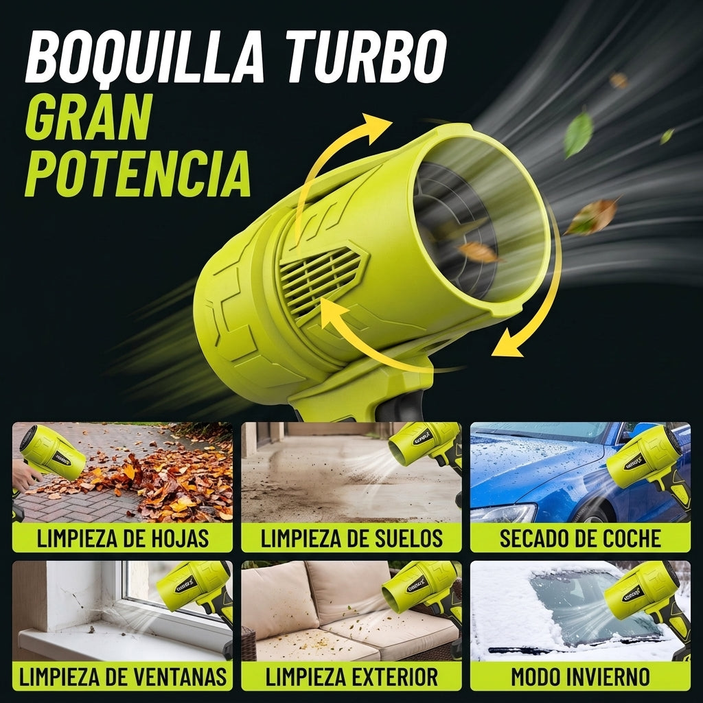 Soplador Turbo Jet Inalámbrico