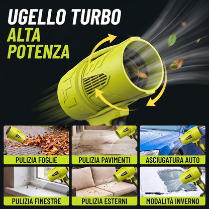 Soffiatore Turbo Jet Senza Fili NordiX